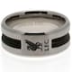 image 1 of Liverpool FC Black Inlay Ring - Silver - Medium