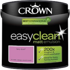 Crown Easyclean Matt Emulsion 2.5L Fairy Dust