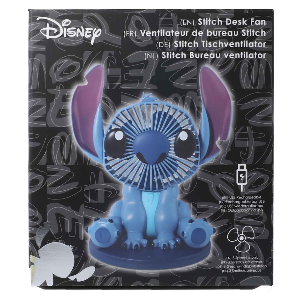 image 1 of Stitch Molded Desk Fan