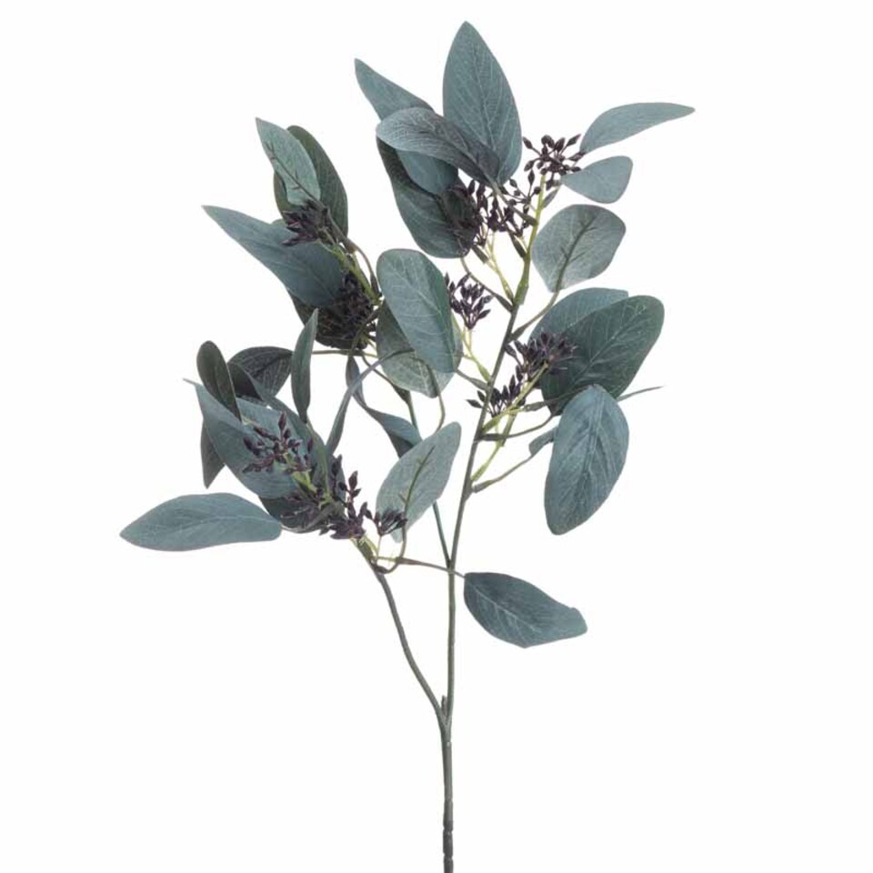 image 1 of Seeded Eucalyptus Stem Artificial Plant - L15 x W28 x H85 cm