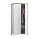 image 3 of Astbury 2 Door Double Wardrobe White and Oak Bedroom Furniture