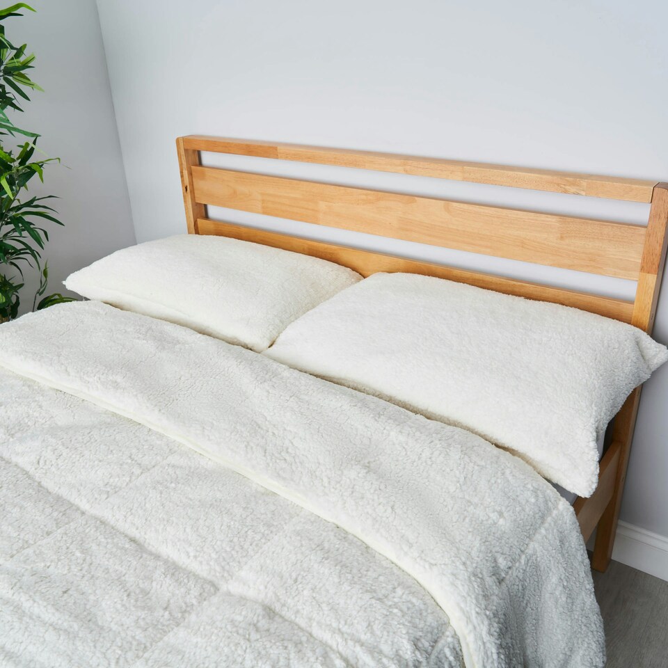 image 1 of BHS Teddy Bear Pillow, Cream Cream | Single