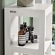 image 9 of SoBuy FRG126-W,Slim Tall Bathroom Storage Cabinet with 3 Shelves & 2 Drawers | White | White | 1