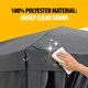 image 3 of Tristar 3x3m Gazebo - Easy Up - PT-7802 - With Side Walls - Gazebo - Waterproof - - Includes Carry Bag - Anthracite