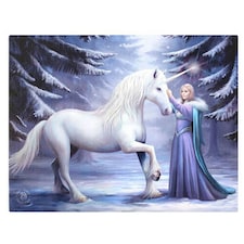 Anne Stokes 19x25cm Pure Magic Canvas - White - One Size