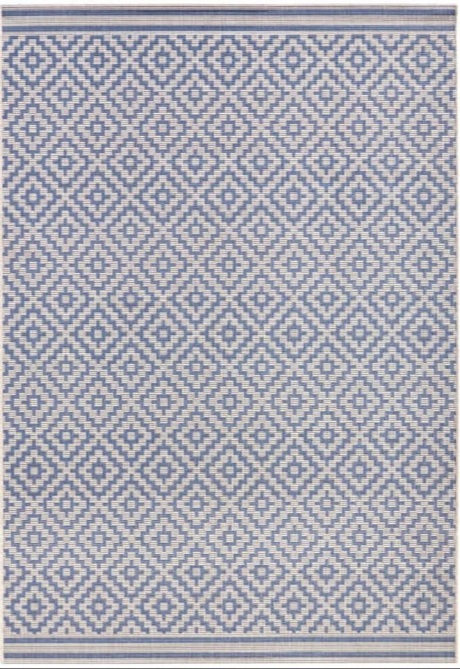 image 1 of The Rugs Raute Diamond Rug Indoor Outdoor Polypropylene Weatherproof Durable