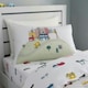 image 9 of Transport Cotton Reversible Duvet Cover Set | White