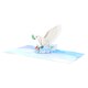 image 2 of Wings of Peace Dove 3D Pop Up Card