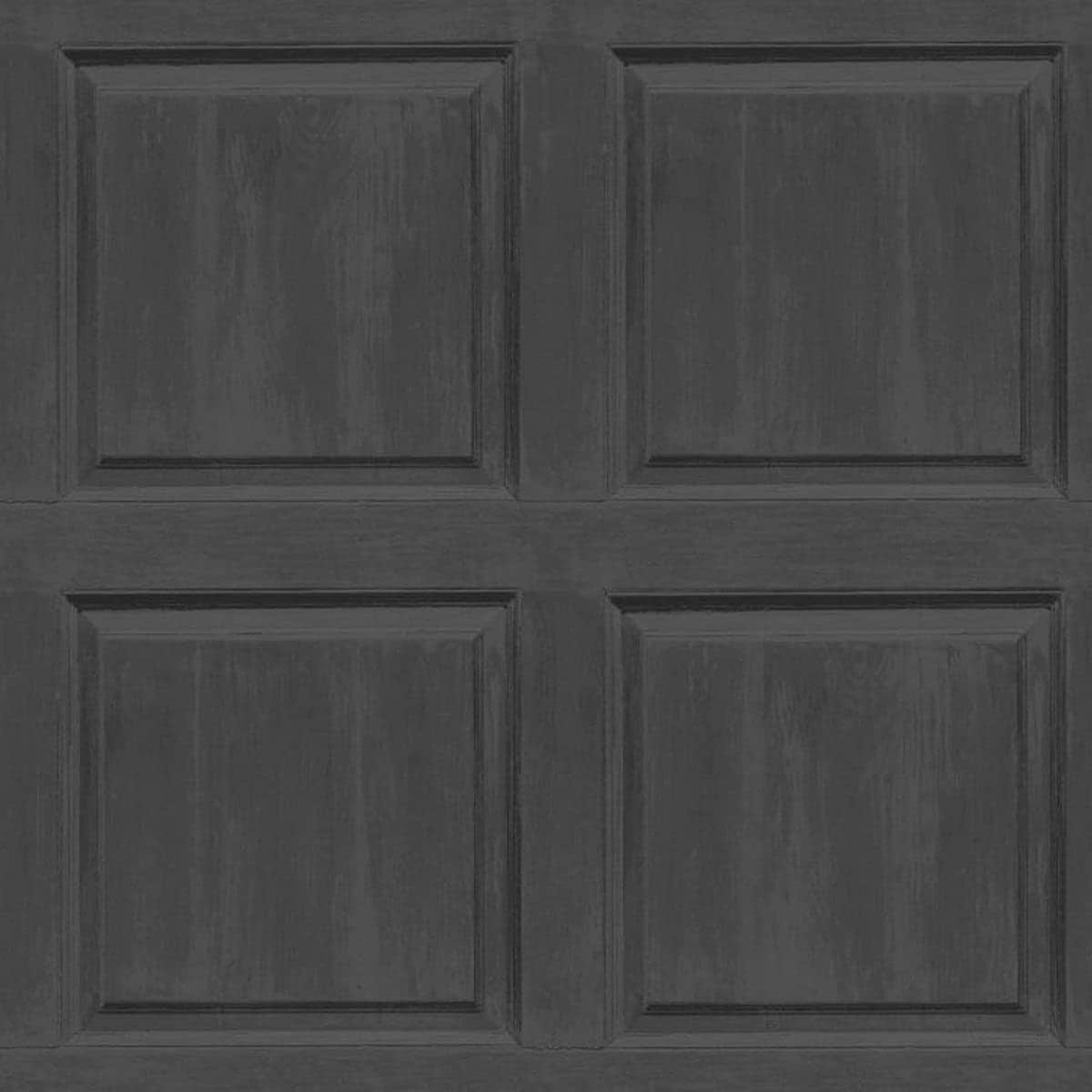 Arthouse Panel Textured Wallpaper - Charcoal - 10m x 53cm Black