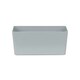 image 3 of Wham Studio 5 x 3.9L Rectangular Plastic Storage Baskets Ice White Grey