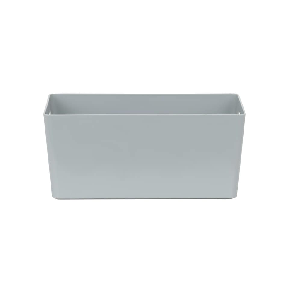 image 1 of Wham Studio 5 x 3.9L Rectangular Plastic Storage Baskets Ice White Grey