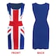 image 5 of Union Jack Dress & Bow Headband Red | M