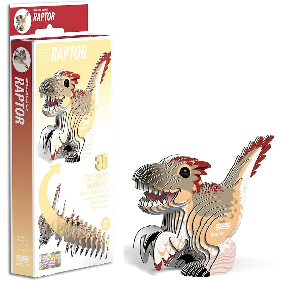 EUGY Raptor 3D Craft Kit