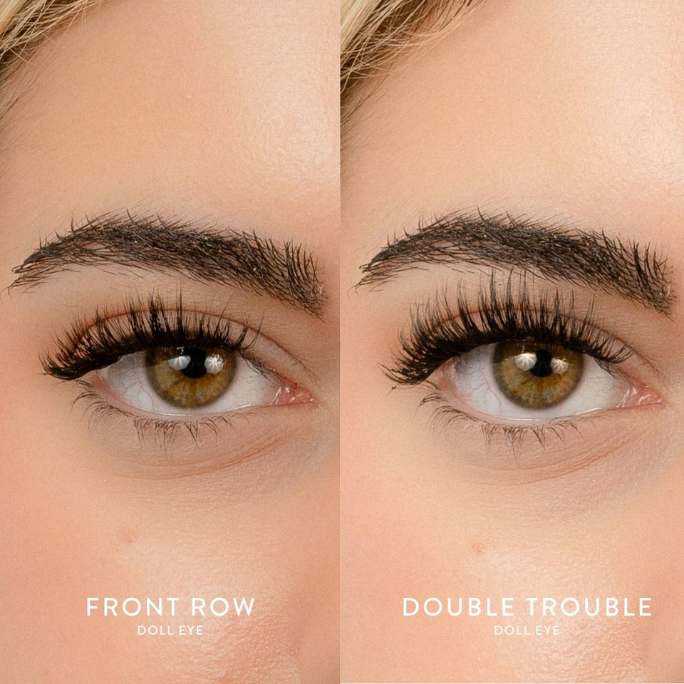 image 1 of House Of Amor - Eyelash Extensions - 'day To Night' Quicklash Clusters - Multipack -