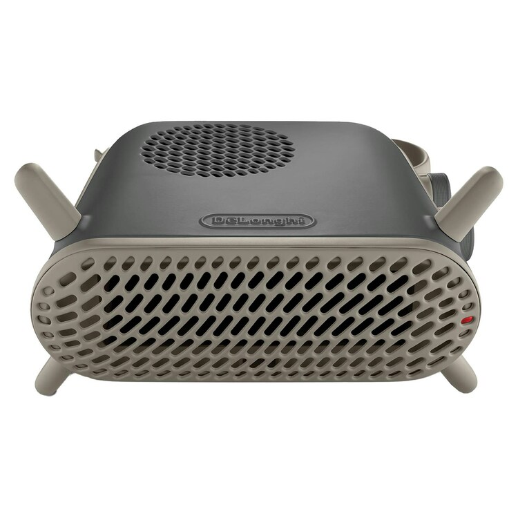 Delonghi 2400W Capsule Fit Fan Heater, Grey