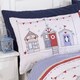 image 3 of Beach Hut Polycotton Duvet Set with Pillowcase Multi | Double