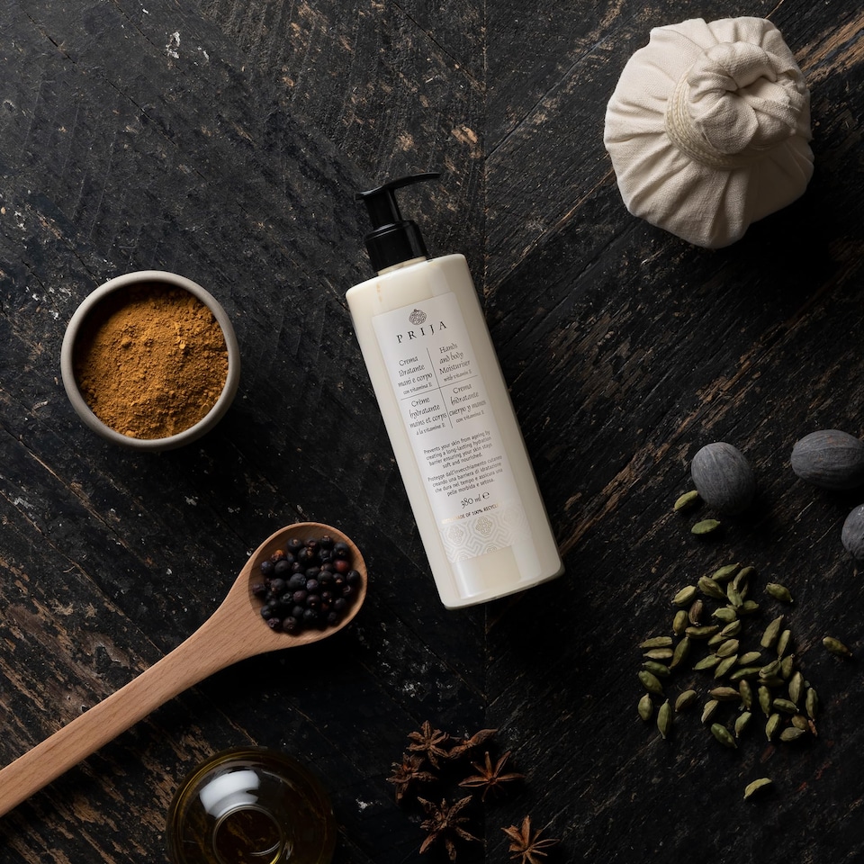 image 1 of Prija Hands and Body Moisturiser Hydrates and Protects the Skin with Vitamin E, Helps Protect Skin from Ageing by Creating Long Lasting Hidration 5 x 380ml