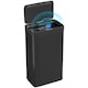 image 1 of HOMCOM 45L Sensor Bin, Metal Kitchen Bin with Automatic Close, Black