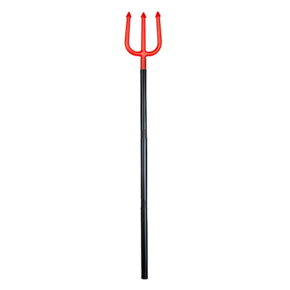 image 1 of Devil Fork Plastic Halloween Prop 112cm