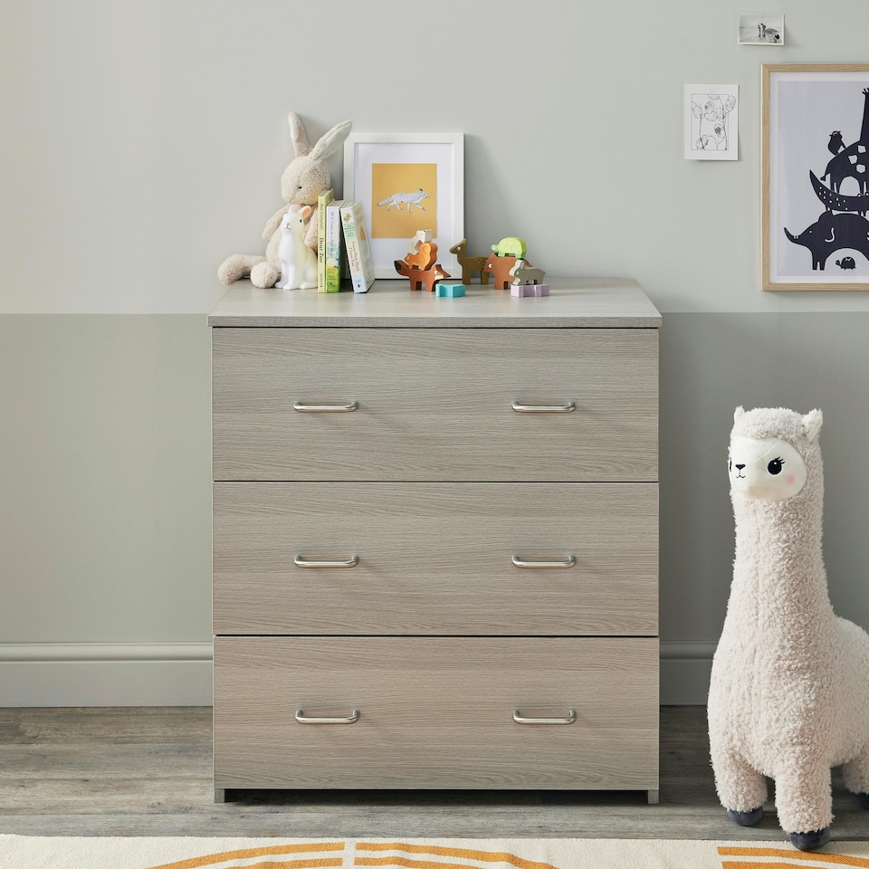 image 1 of Babymore Caro Chest Changer - Grey Wash