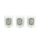 image 2 of Diptyque Set Of Three 3 x 70g Scented Candles Baies Roses Figuier Set N/A