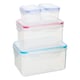 image 1 of Herrela 4pc Food Containers with Airtight Lids