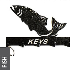 PoppyForgeFishKeyHolderKEY14