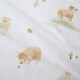 image 2 of Bianca Mini Moo Cow Cotton Fitted Sheet White | White | Single