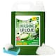 image 1 of 2 x 5L Fresh Apple Scented High Strength Washing Up Liquid Cuts Through Grease & Grime