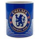 image 2 of Chelsea FC Linear Mug - Blue/White - One Size