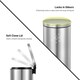 image 7 of Eva Pedal Bin 30L Chrome