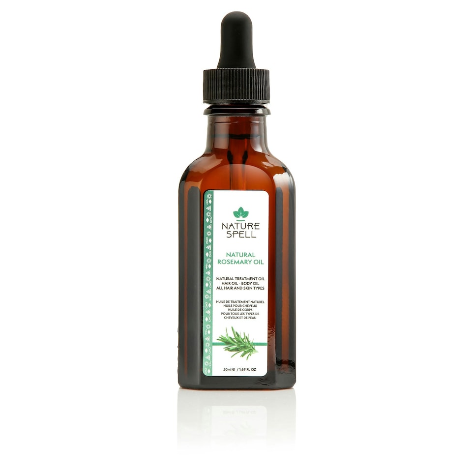 image 1 of Nature Spell Travel Size Rosemary Oil for Hair 50ml