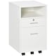 image 1 of Vinsetto Mobile File Cabinet Lockable Documents Storage w/ 5 Wheels Black