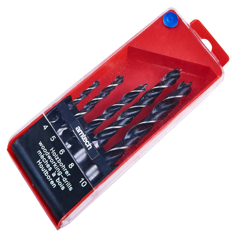5 Piece wood drill bit set - F1450