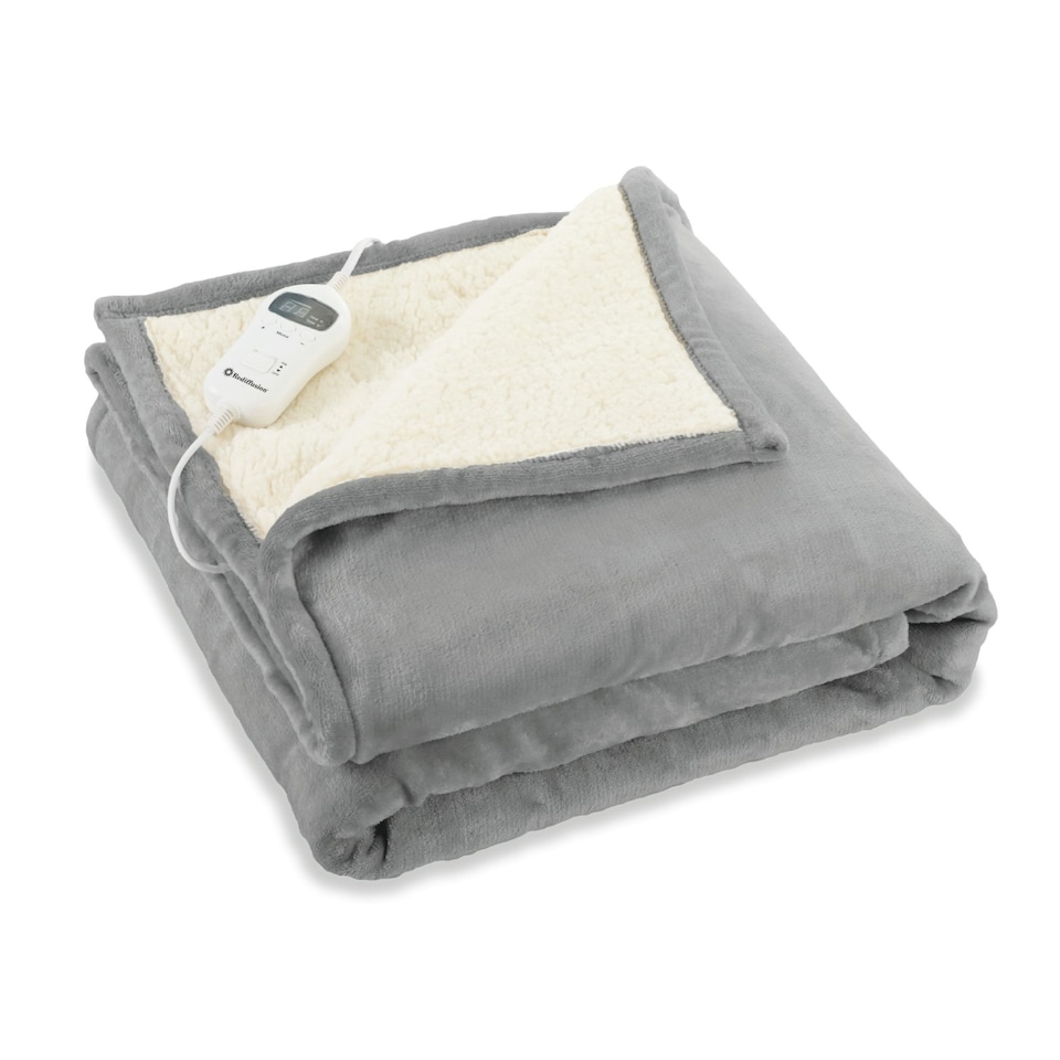 Rediffusion CosySnug Heated Throw Grey 160x120cm