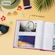 image 6 of ARPAN Slip In Case Book-Bound Memo Photo Album – Holds 200 Photos 6" x 4" (10x15cm) – Hardcover Memory Album with Writing Space for Family, Wedding & Travel Pictures