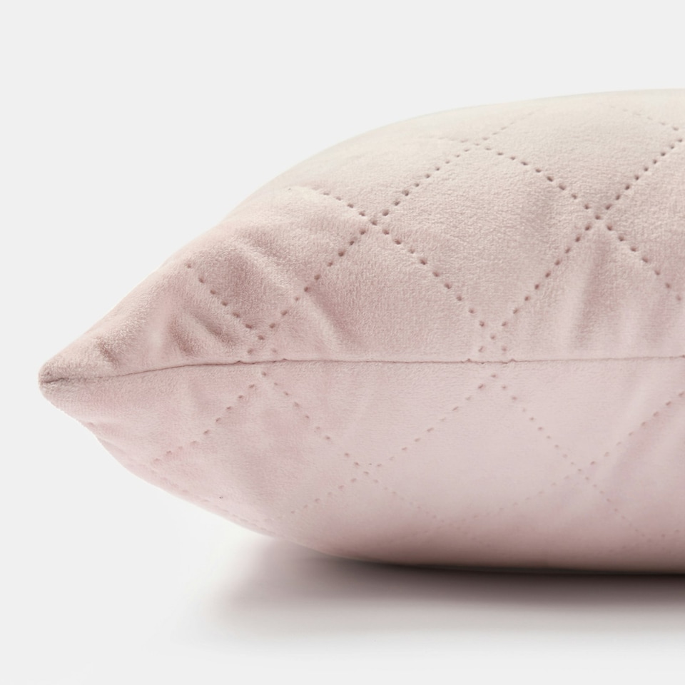image 1 of OHS Matte Velvet Pinsonic Long Body Pregnancy Soft Plush Cosy Body Bolster Pillow Cushion Pink | Blush Pink | 45 x 135cm