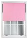 image 2 of FURNISHED Blackout Roller Blinds with Round Eyelets Cut to Size Easy Fit Window Shade | Pink | Pink | (W) 90cm x (L) 210cm