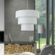 image 4 of Barty - White 38cm Tiered Pendant Shade White