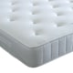 image 4 of Malmo White Wooden Ottoman Bed And Quartz 1000 Pocket Sprung Mattress Double | White