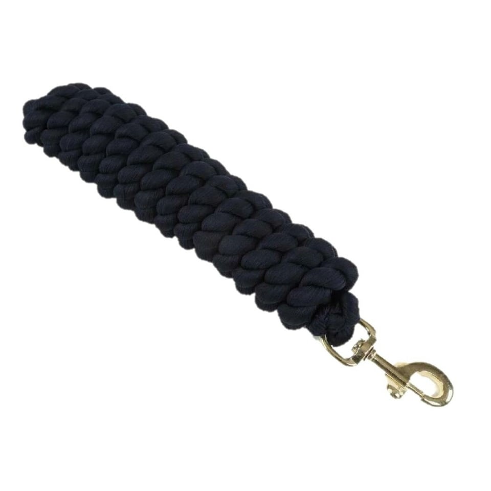 Shires Extra Long Horse Lead Rope - Navy - One Size