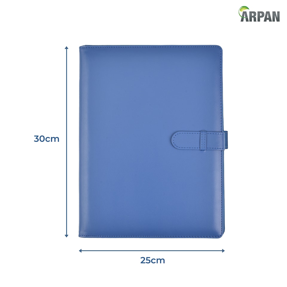 image 1 of A4 Display Book Certificate Folder – Professional Portfolio Holder with 36 Copysafe Pockets 72 Sides – Record of Achievement Folder for Certificates, Paperwork & Presentations – Soft-Touch Cover