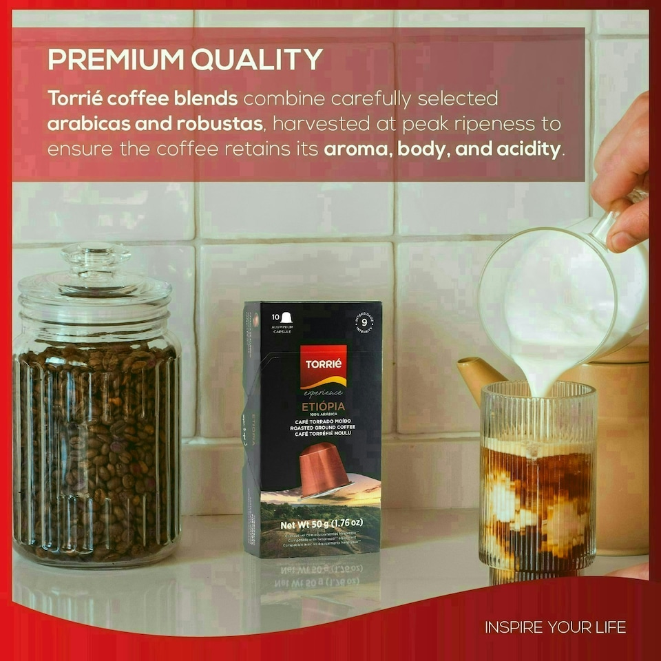 image 1 of Ethiopia Aluminium Nespresso ® Compatible Coffee Capsules (60 Pods)