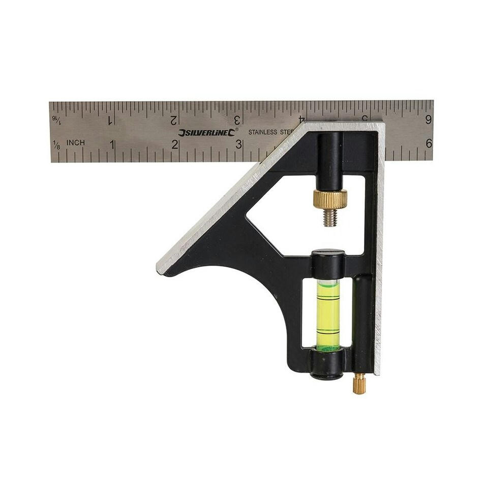 image 1 of Silverline - Combination Square - 150mm