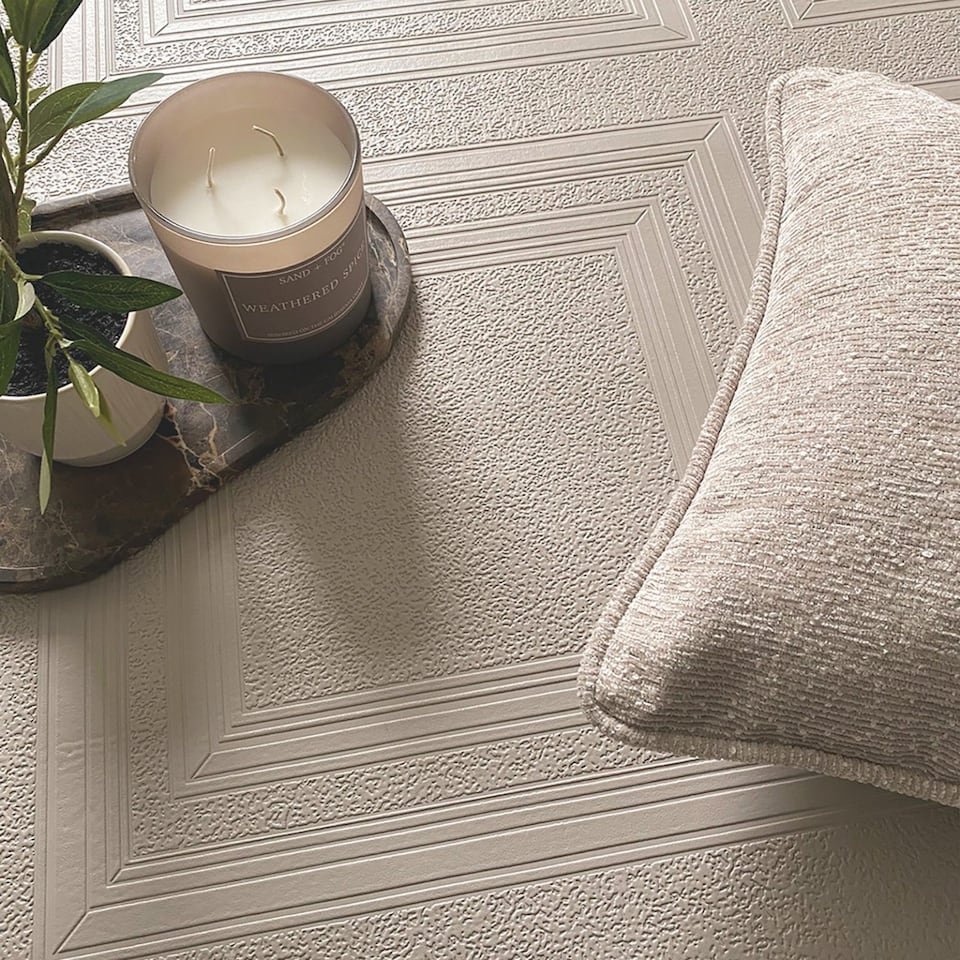 image 1 of Belgravia Decor Textured Panel Beige