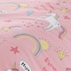 image 4 of Happy Linen Company Unicorns Rainbows Duvet Cover Bedding Set