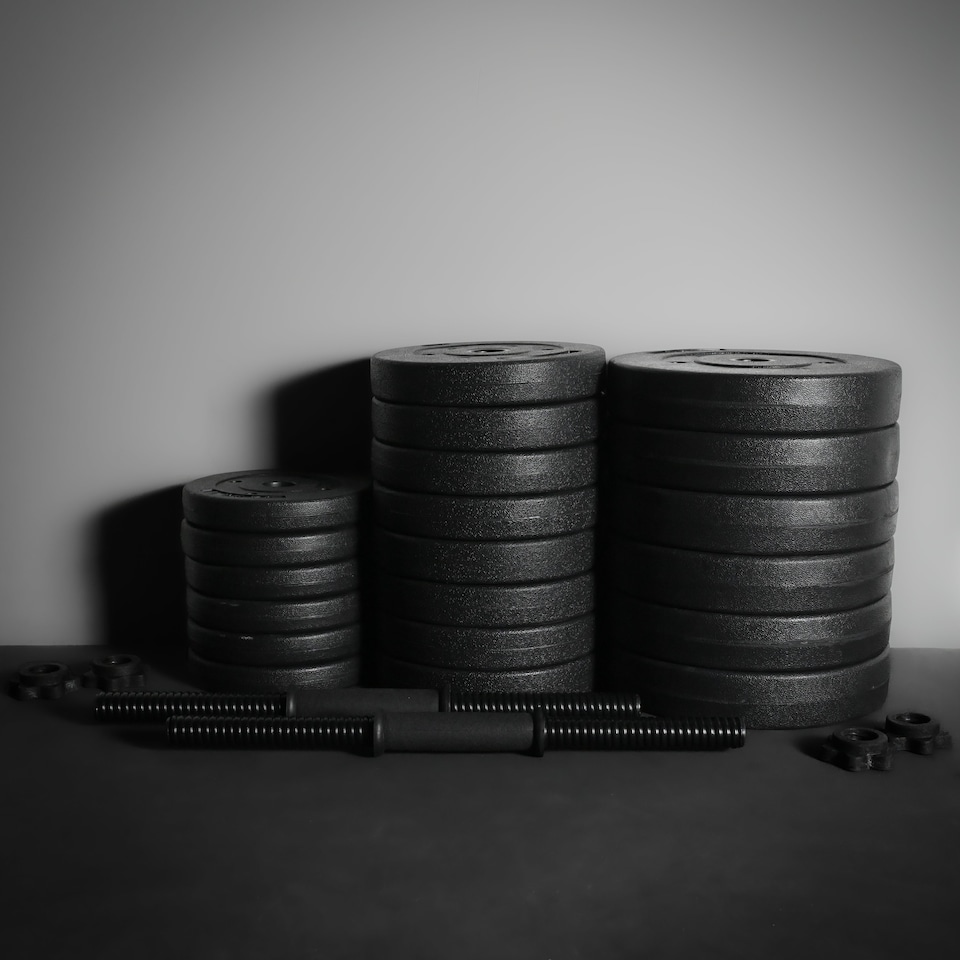 image 1 of GYM SETS 1" Vinyl- (30kg)