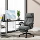 image 2 of Vinsetto Executive Office Chair with Vibration Massage Pillow USB Power Wheels