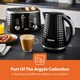 image 7 of GEEPAS 4-Slice Bread Toaster Black