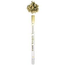 Single Gold Paper Confetti Shooters 80cm